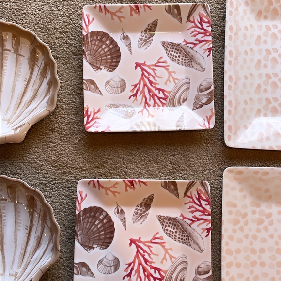 Homewear Beach & Shell Plate Set - Picture 3 of 6